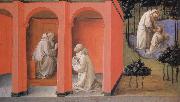 Fra Filippo Lippi The Miraculous Rescue of St Placidus oil painting artist